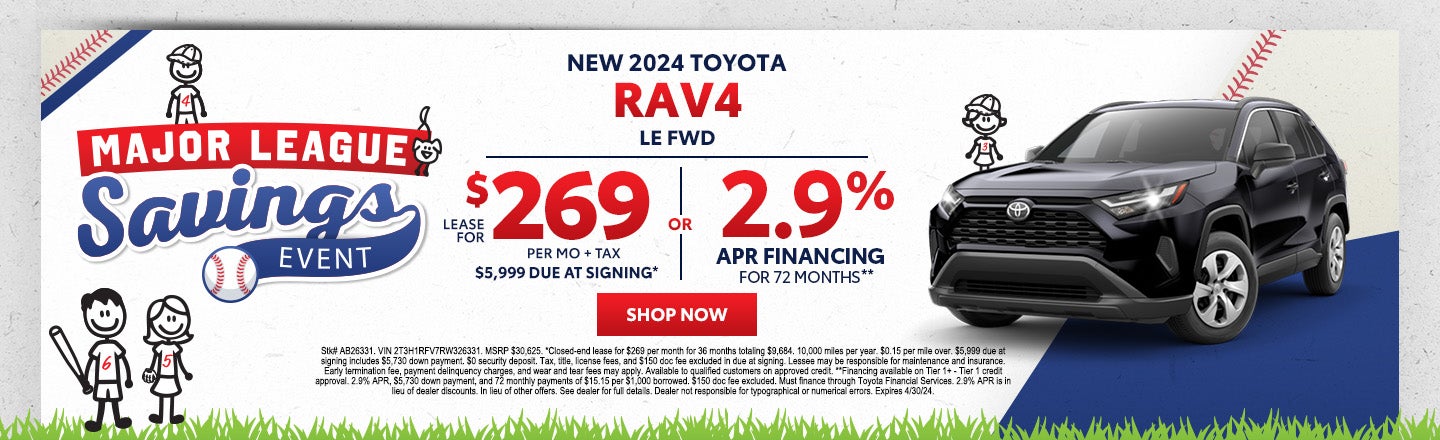 New 2024 Toyota RAV4