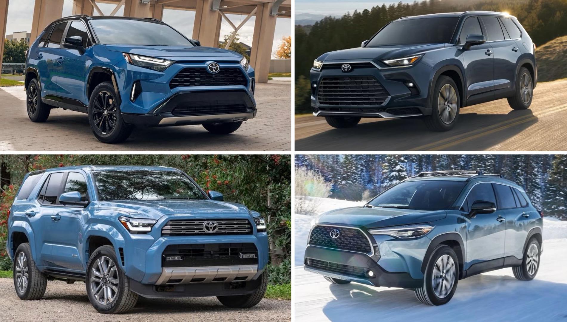Toyota SUV Lineup