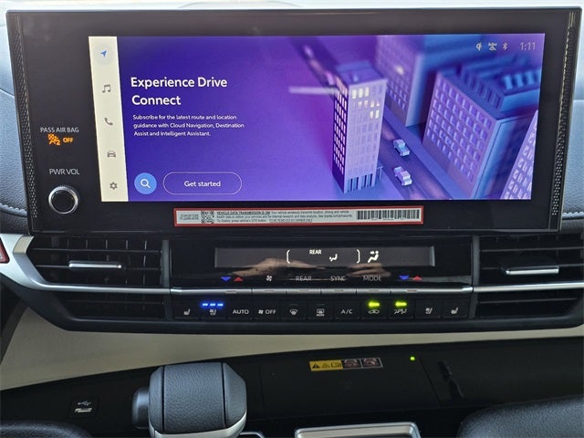 2025 Toyota Sienna Platinum 7 Passenger