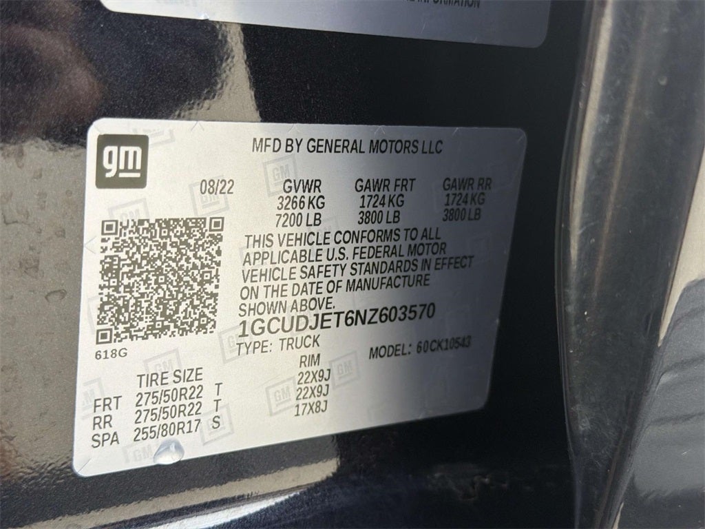 2022 Chevrolet Silverado 1500 High Country