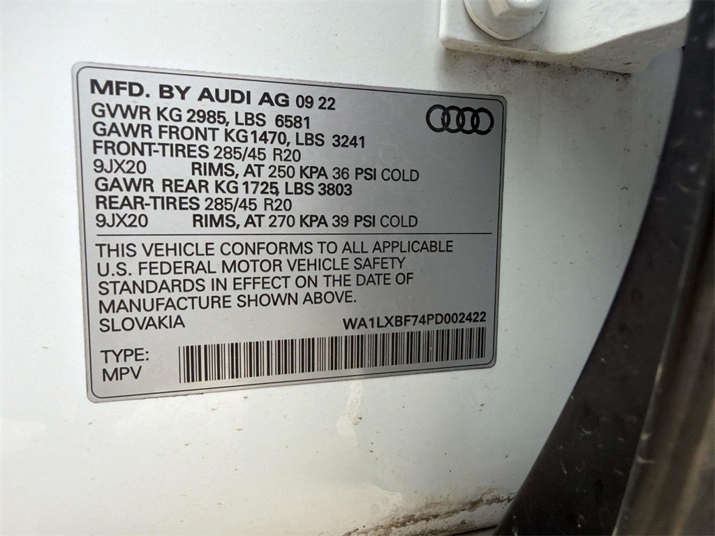 2023 Audi Q7 55 Premium Plus quattro