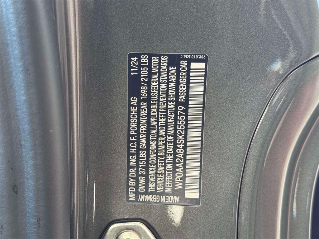 2025 Porsche 718 Cayman Base