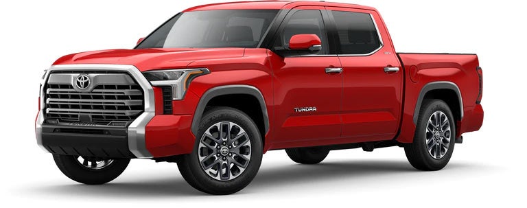 2022 Toyota Tundra Limited in Supersonic Red | Family Toyota of Burleson in Burleson TX