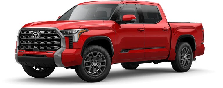 2022 Toyota Tundra in Platinum Supersonic Red | Family Toyota of Burleson in Burleson TX
