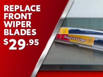 Replace Front Wiper Blades