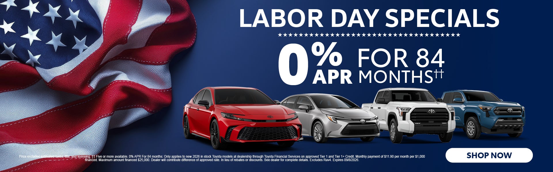 labor day specials