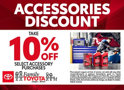Toyota Service & Parts Specials in Burleson | Family Toyota of Burleson