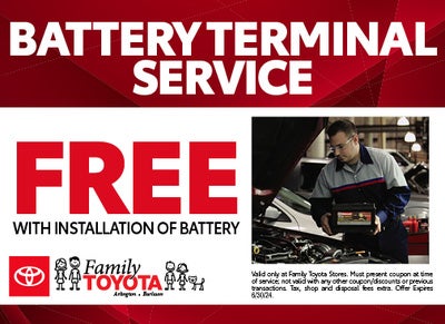 Toyota Service & Parts Specials in Burleson | Family Toyota of Burleson